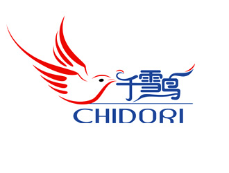 陶金良的千雪鳥（CHIDORI）品牌商標(biāo)設(shè)計logo設(shè)計