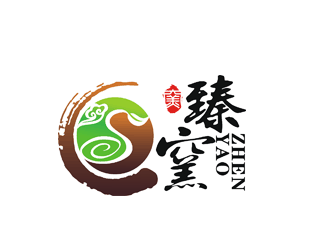 許明慧的臻窯陶瓷藝術(shù)產(chǎn)品logo設(shè)計