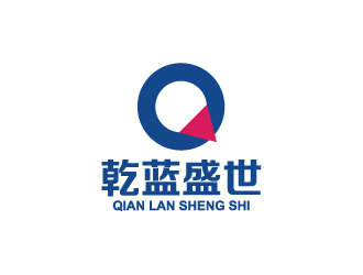 北京乾藍盛世國際廣告有限公司logo設(shè)計