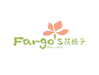 譚家強(qiáng)的花格子Fargo's（Tea café）甜品店logo設(shè)計