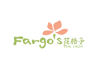 譚家強(qiáng)的花格子Fargo's（Tea café）甜品店logo設(shè)計