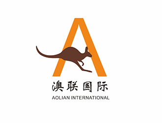 AR科技核心～雪狐設計的澳聯(lián)國際logo設計