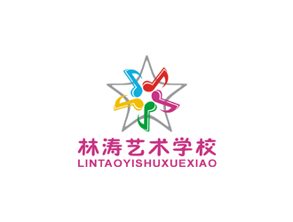 許明慧的林濤藝術(shù)學校logo設計