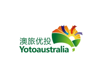 澳旅優(yōu)投 英文名 Yotoaustralialogo設(shè)計(jì)