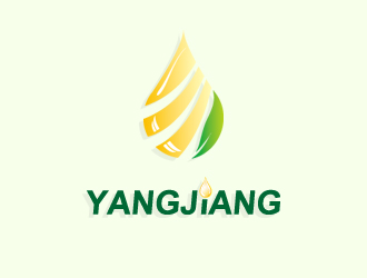 于蓁的機械設(shè)備潤滑油Yangjianglogo設(shè)計