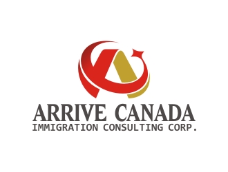 ARRIVE CANADA IMMIGRATION CONSULTING CORP.logo設(shè)計(jì)