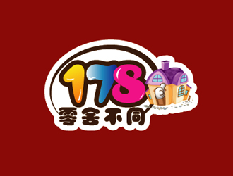 178零舍不同-進(jìn)口零食店logologo設(shè)計(jì)