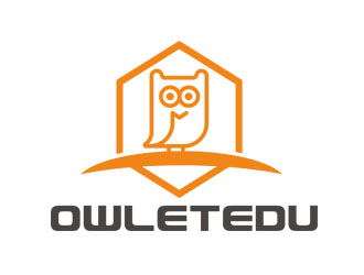 劉彩云的OwletEdu 卡通貓頭鷹logo設(shè)計