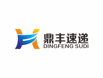 何嘉健的鼎豐速遞  dingfeng  expresslogo設(shè)計