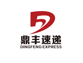 陳今朝的鼎豐速遞  dingfeng  expresslogo設(shè)計