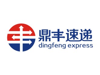 李泉輝的鼎豐速遞  dingfeng  expresslogo設(shè)計