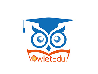 陸達(dá)活的OwletEdu 卡通貓頭鷹logo設(shè)計(jì)