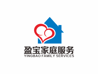 何嘉健的盈寶家政服務logo設計logo設計