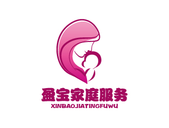 于蓁的盈寶家政服務logo設計logo設計