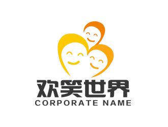 朱兵的歡笑世界 活動(dòng)社交app網(wǎng)站logo設(shè)計(jì)logo設(shè)計(jì)