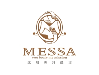 messa 成都美升鞋業(yè)有限公司logo設(shè)計(jì)