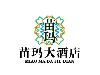 周金進(jìn)的苗瑪大酒店logo設(shè)計(jì)