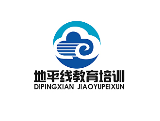 秦曉東的山東地平線教育培訓有限公司logo設計