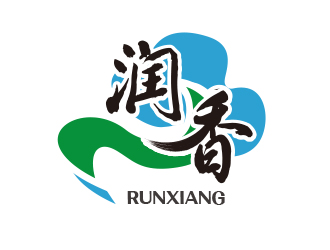 廣州市潤香環(huán)保科技有限公司logo設(shè)計(jì)