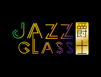 連杰的JazzGlass爵仕品牌logologo設(shè)計(jì)