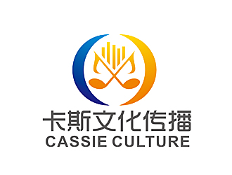 趙鵬的英文標志 - Cassie Culturelogo設計