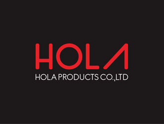 劉彩云的HOLA/HOLA PRODUCTS CO.,LTDlogo設(shè)計