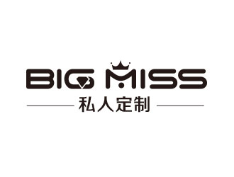 朱紅娟的鉆石珠寶店-big misslogo設(shè)計(jì)