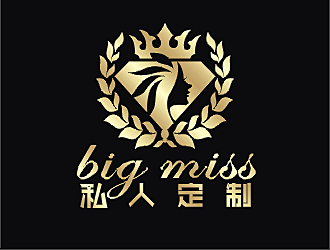 勞志飛的鉆石珠寶店-big misslogo設(shè)計(jì)