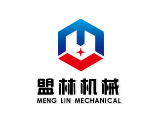 連杰的上海盟林機械有限公司logo設計