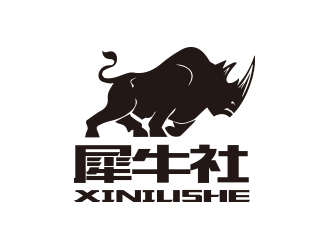 孫金澤的犀牛社戶外越野自駕游車友會俱樂部logologo設計