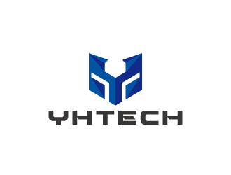 周金進的YHTECH LED燈logo設(shè)計logo設(shè)計