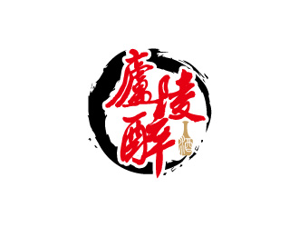 周金進(jìn)的廬陵醉酒品公司logo設(shè)計