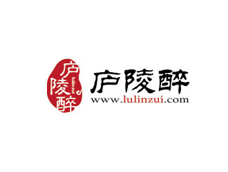 李賀的廬陵醉酒品公司logo設(shè)計