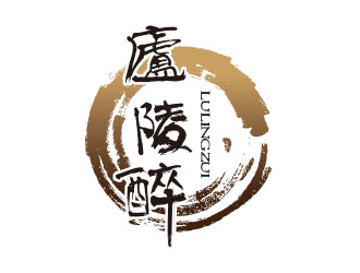 吳志超的廬陵醉酒品公司logo設(shè)計