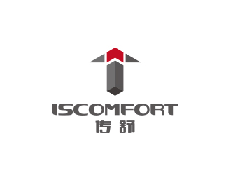 黃安悅的ISCOMFORT/傳舒高端內(nèi)衣商標設計logo設計