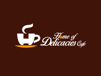 勇炎的Home of Delicacies Cafelogo設(shè)計(jì)