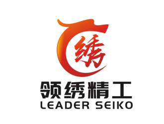 李正東的領(lǐng)繡精工/LEADER SEIKOlogo設(shè)計(jì)