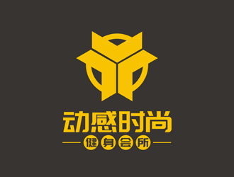 譚家強的動感時尚健身會所logo設計