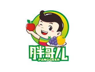 胖哥兒人物卡通logo設(shè)計logo設(shè)計