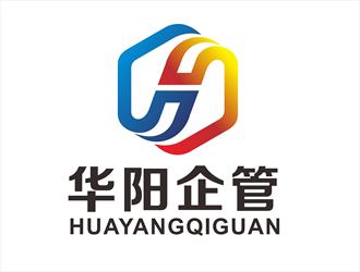 唐國強(qiáng)的深圳市華陽企業(yè)管理有限公司logo設(shè)計