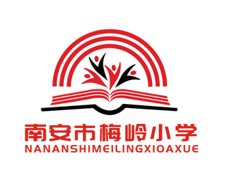 李正東的南安市梅嶺小學logo設計