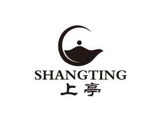 上亭（福建省德化縣上亭陶瓷有限公司）logo設(shè)計