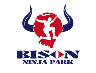 Bison Ninja Parklogo設(shè)計(jì)