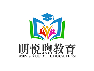 潘樂的明悅煦教育培訓(xùn)單色logologo設(shè)計(jì)