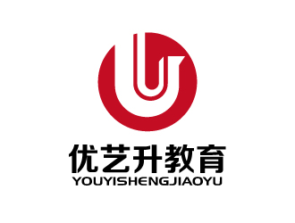 張俊的優(yōu)藝升教育logo設(shè)計