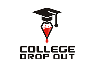 College Drop Outlogo設(shè)計(jì)