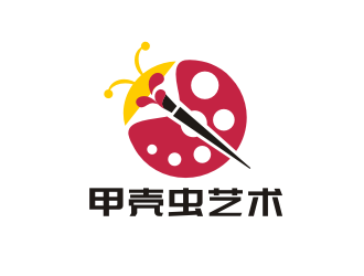 姜彥海的甲殼蟲藝術(shù)單色標(biāo)志設(shè)計logo設(shè)計