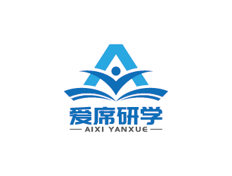 王濤的愛席研學logo設計