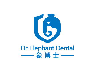 葉美寶的象博士Dr. Elephant Dentallogo設(shè)計(jì)