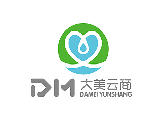 秦曉東的大美云商logo設(shè)計